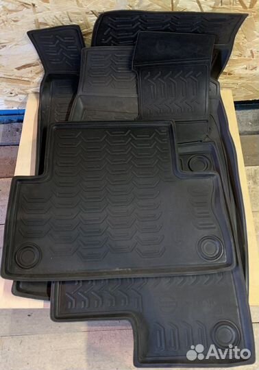Резиновые коврики nissan x-trail