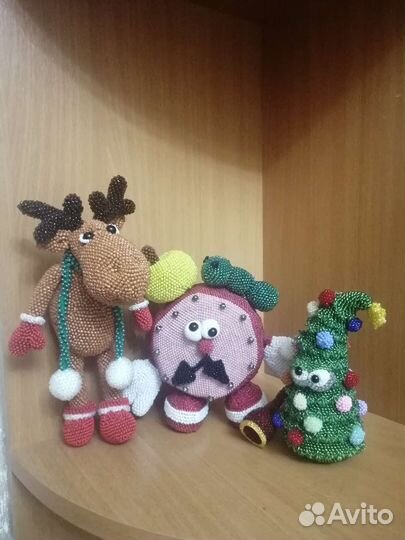 Игрушки из бисера