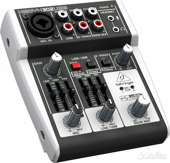 Микшерный пульт Behringer 302USB