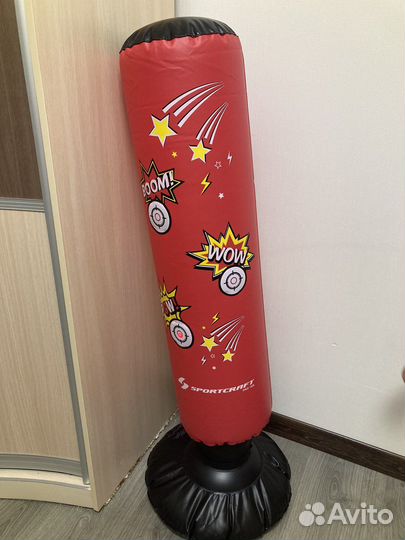 Боксерская груша детская напольная