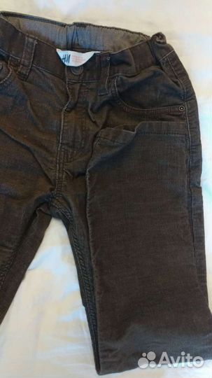 Жилетка для мальчика hm и вельветовые брюки