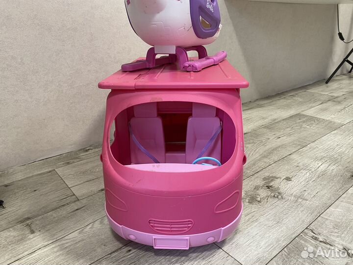 Дом на колесах для барби+вертолет