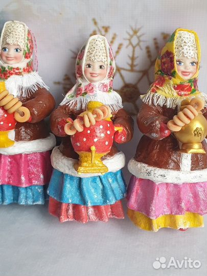 Лицо для ватной игрушки девочки, дети 2,4 - 3 см