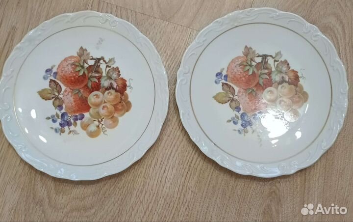 Фарфоровые тарелки гдр