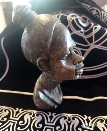 Статуэтка старинная магическая, декор винтаж