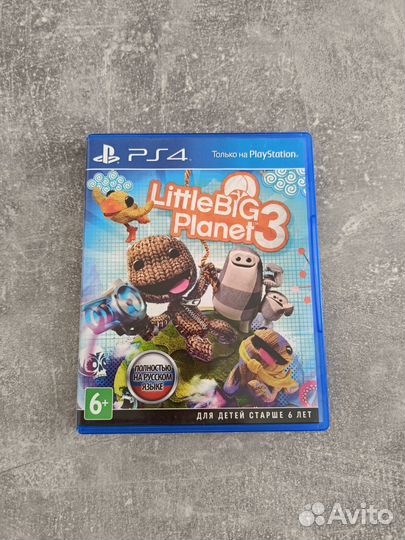 Игра для playstation ps4 Little big planet 3