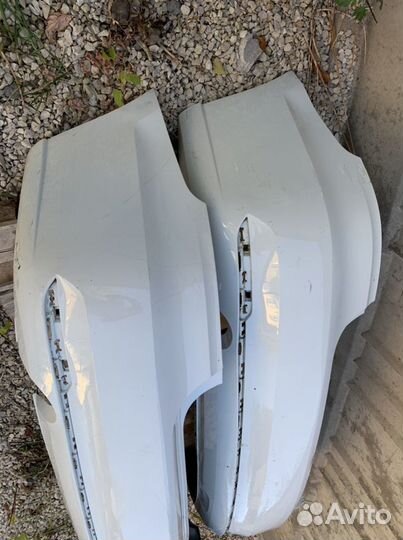 Volkswagen polo 5 (2015-19) рейсталинг задний бамп