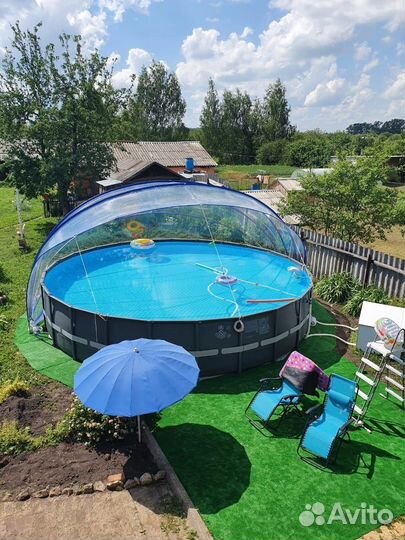 Купол для бассейна, тент для бассейна