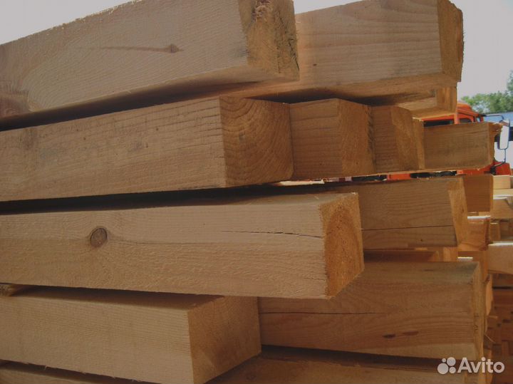 Брус из лиственницы 1 сорта для качественного стро