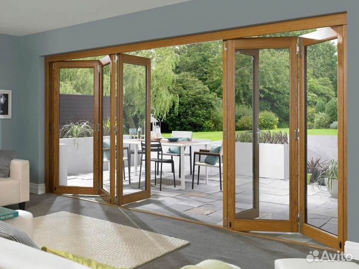 Двери раздвижные гармошка