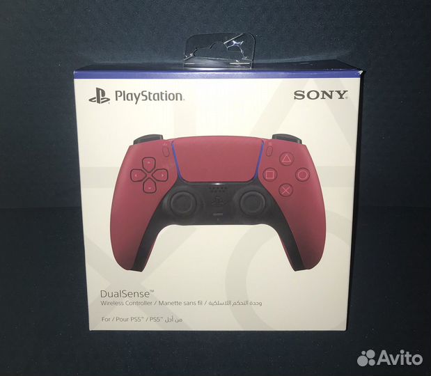 Новый. Геймпад dualsense ps5. Красный