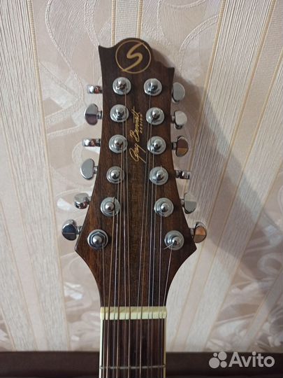 Электроакустическая12-тиструнная гитара GregBennet