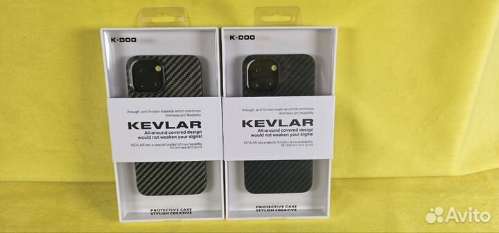 Чехол K-DOO iP 13 Mini Kevlar