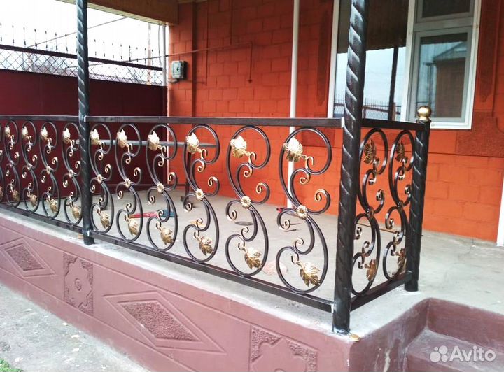 Кованые перила