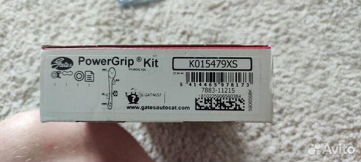 Комплект грм на Hyundai getz 1,6 K015479XS