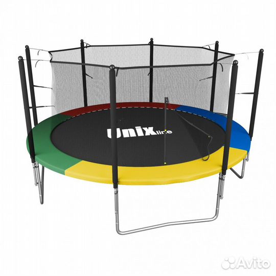 Батут unix line Simple 12 ft Color inside