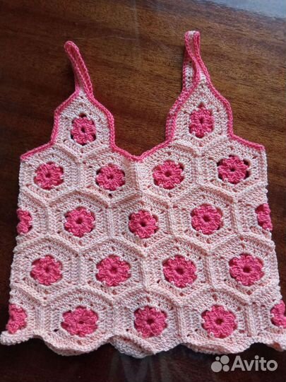 Вязаные юбки, топы, платья