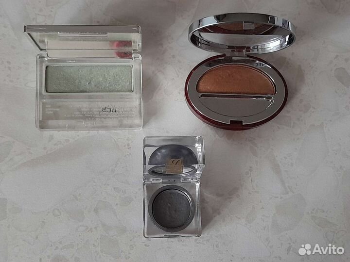 Палетки теней, Dior, Clarins, Guerlain