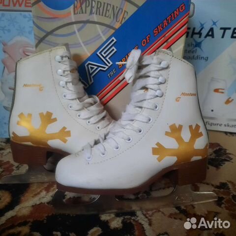 Коньки хоккейные (размер с 34-37)
