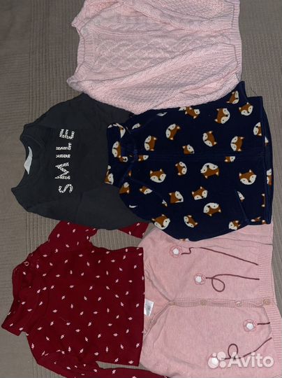 Вещи пакетом на девочку80 86 92