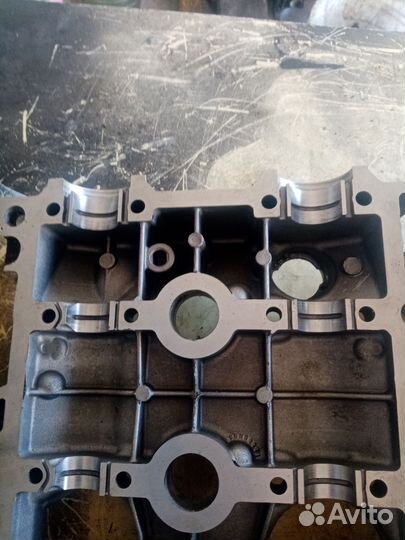 Головка блока нисан альмера двигатель к4м