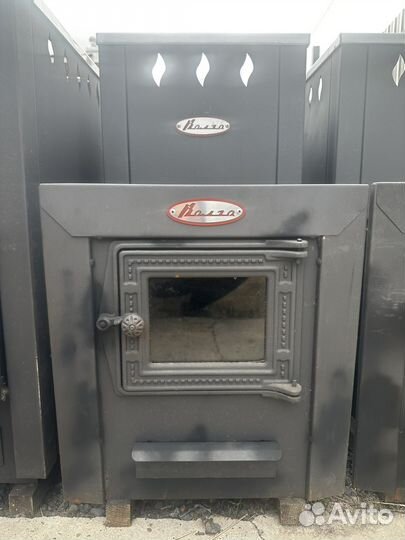 Печь банная Волга 18 с выносом