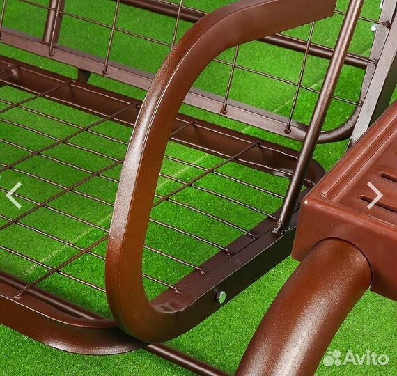 Качель садовая массивная