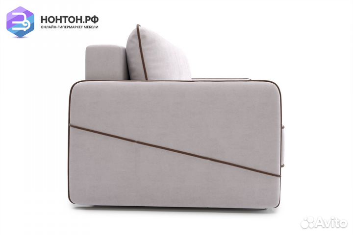 Диван еврокнижка Энерджи 3-х местный бежевый