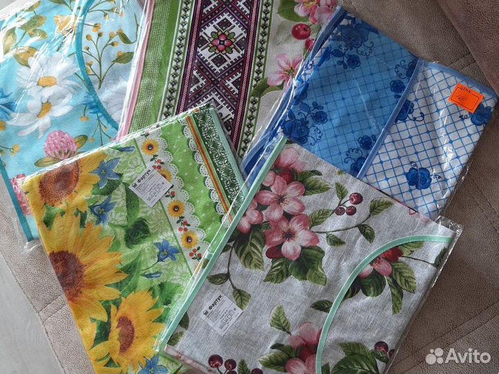 Полотенчики махровые, фартуки