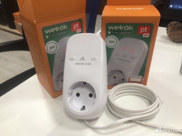 Терморегулятор для обогревателей pt red Welrok, да