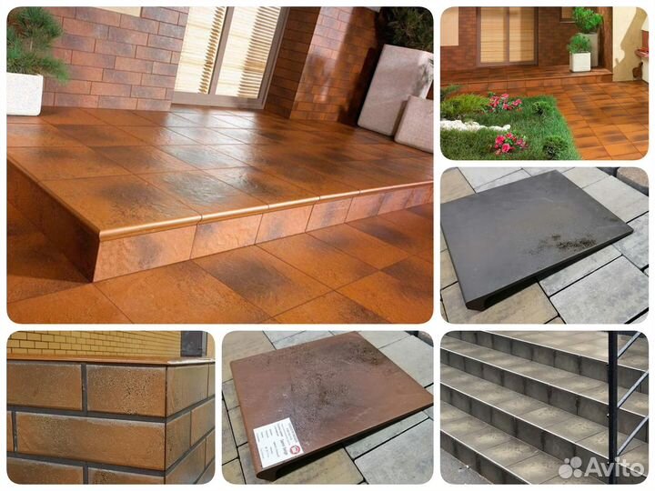 Клинкерные ступени и плитка Paradyz (Польша)