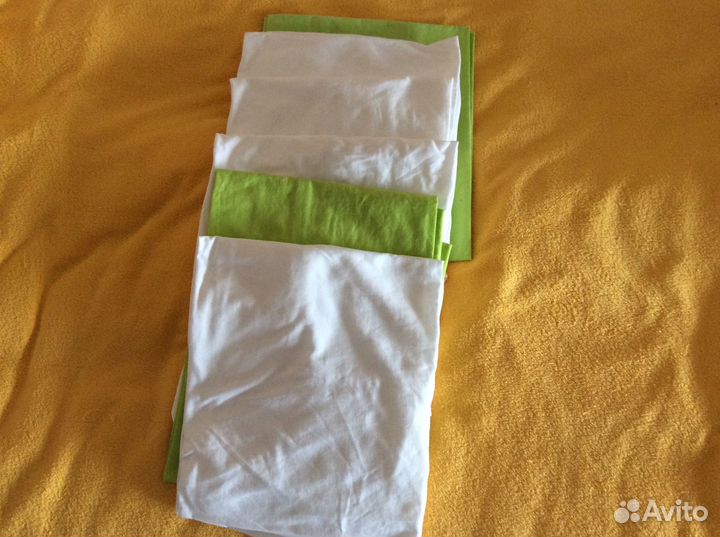 Новая простынь на резинке 120 60 IKEA. Наволочка