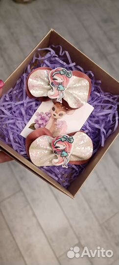 Заколка для волос ручная работа