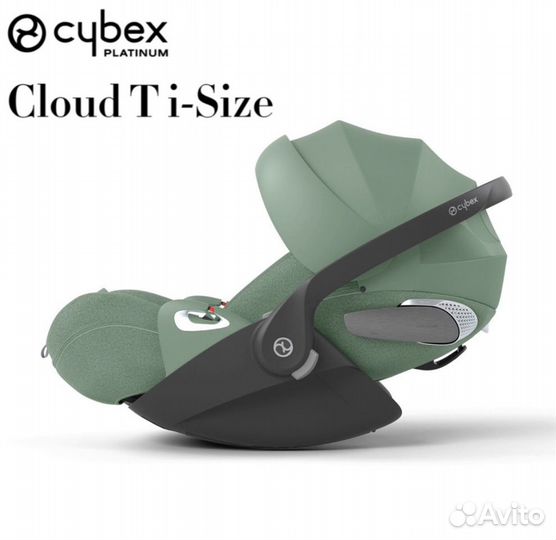 Автокресло Cybex Cloud T i-Size/Plus Leaf Green