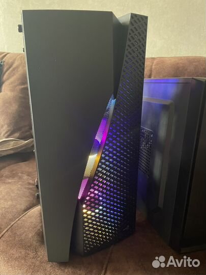 Корпус компьютерный AeroCool Wave-G-BK-v2