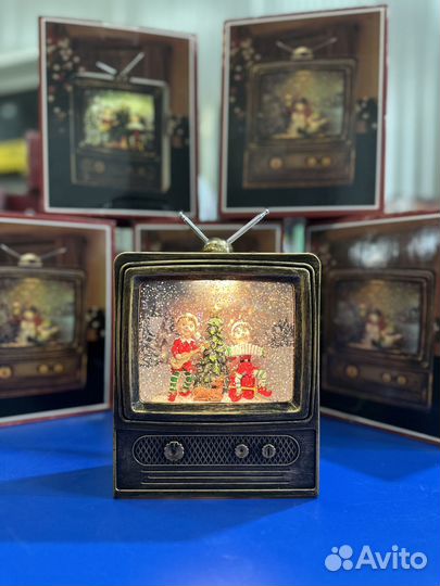 Фонарик настольный новогодний светильник