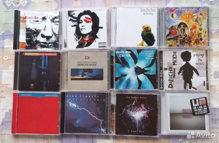 CD синтипоп/рок русские издания