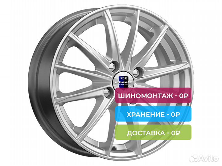 R15 4x98 6J ET35 D58,5 K&K Пойнт Бланк (кс884-00)