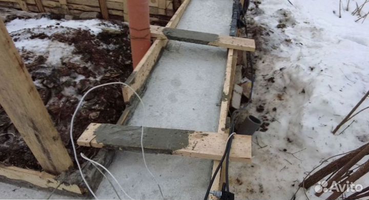 Греющий кабель для бетона