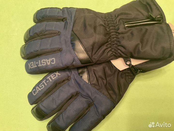 Перчатки мужские толстые дутые на флисе ррL