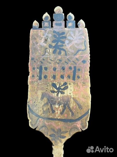 Старинная прялка 19 век Русский Север