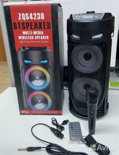 Блютуз колонка большая горомкая