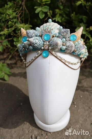 Корона диадема русалки