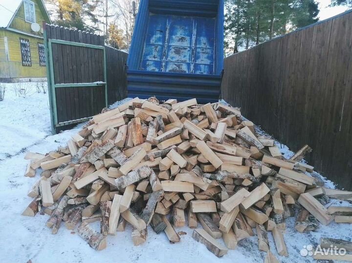 Сухие березовые дрова