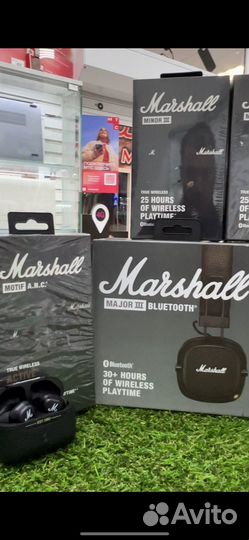 Беспроводные наушники Marshall 3,4, Anc