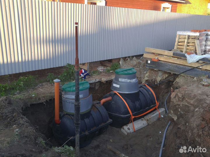 Септик эко Далос 7 переливной