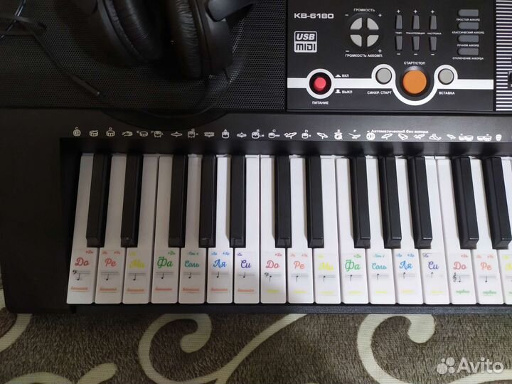 Синтезатор Tesler kb 6180