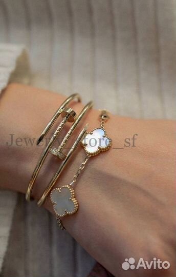 Искусство и стиль: браслет Van Cleef с перламутром