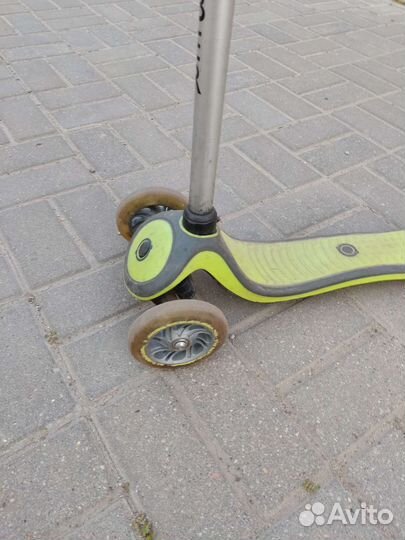 Самокат детский трехколесный бу