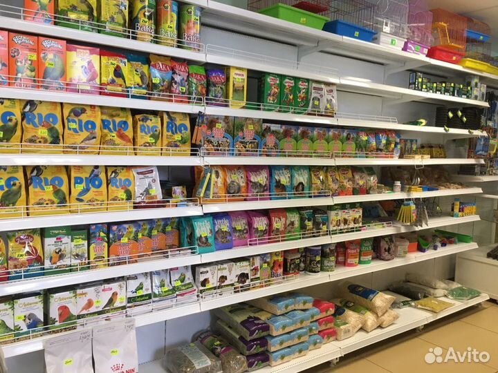 Товары для животных и рыб.и хозтовары